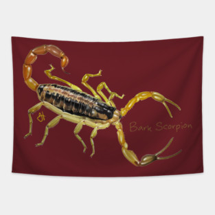 Scorpion Encounter! Bigger Than Large! Tapestry