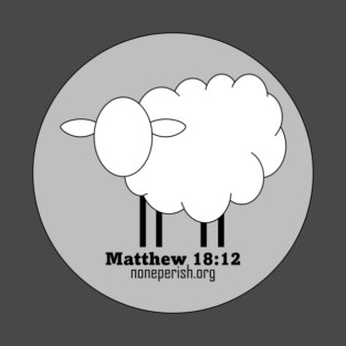 None Perish Lamb Logo T-Shirt Grey Circle T-Shirt
