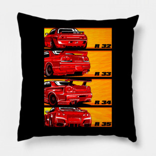 GTR Booty Compilation Pillow