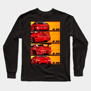 GTR Booty Compilation Long Sleeve T-Shirt