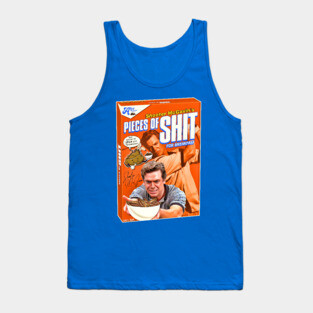 Shooter McGavin's Pieces of Shit for Breakfast Cereal Tank Top