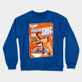 Shooter McGavin's Pieces of Shit for Breakfast Cereal Crewneck Sweatshirt