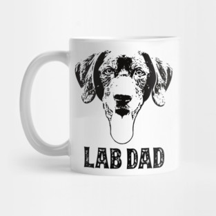 Black Lab Dad Labrador Mug