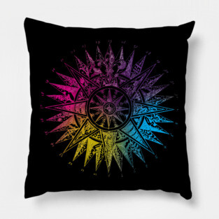 Old Compass Pillow