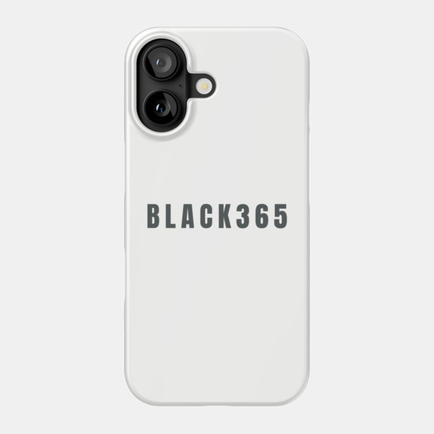 Black 365, Black History, Black culture, Black Lives Matter Phone Case by UrbanLifeApparel