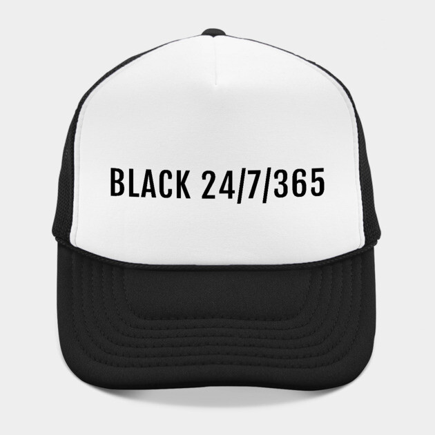 Black 24/7/365, Black History, Black culture, Black Lives Matter, Black by UrbanLifeApparel