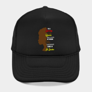 Strong Black Woman, Black History, Black lives matter Hat