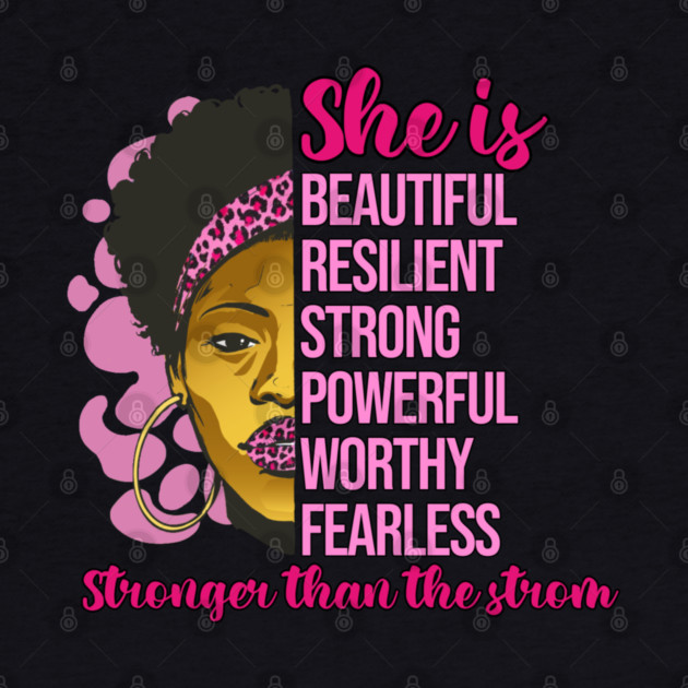 She is stronger than the storm, Black History, Black lives matter by UrbanLifeApparel