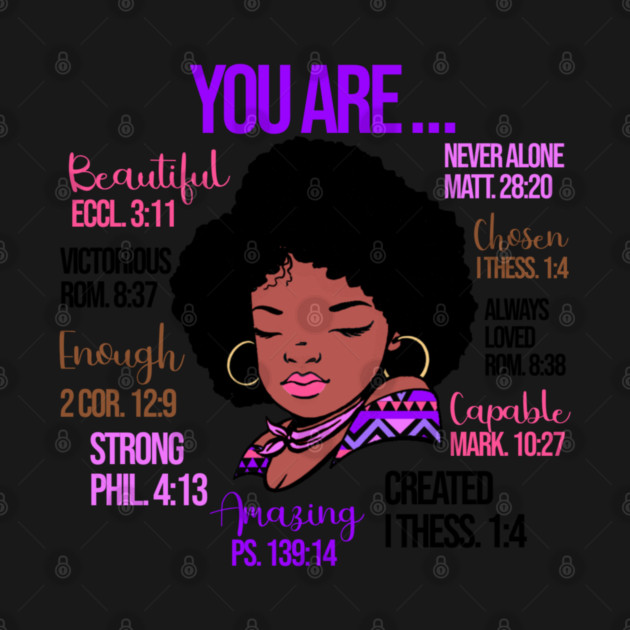 God Says you are so much more, Black History, Black lives matter by UrbanLifeApparel