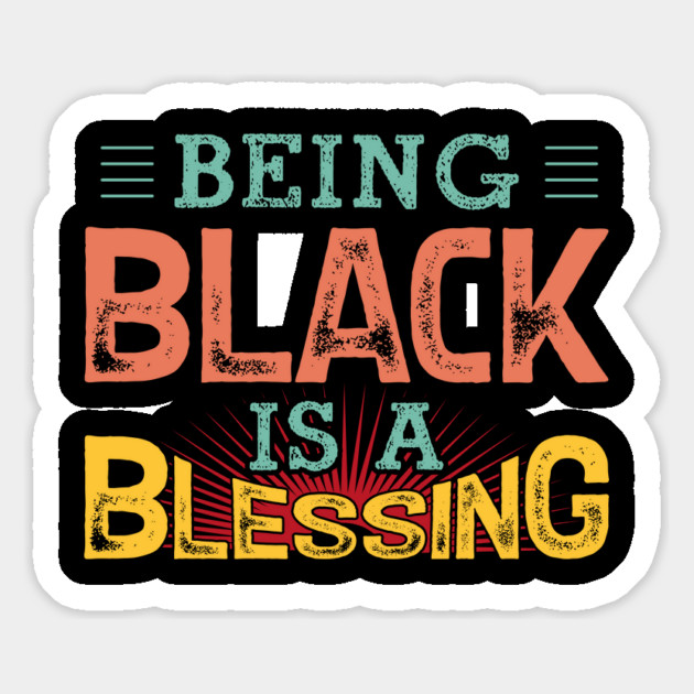Being black is a blessing, Black History, Black lives matter Magnet by UrbanLifeApparel