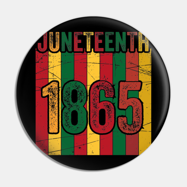 Juneteenth 1865, Black History, Black lives matter Pin by UrbanLifeApparel