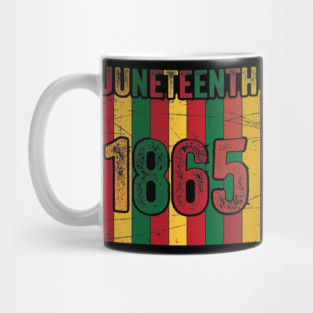 Juneteenth 1865, Black History, Black lives matter Mug