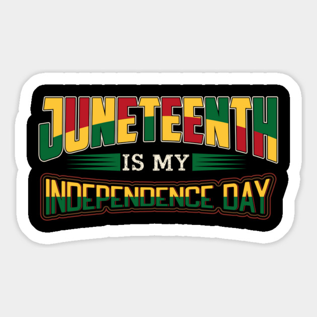 Juneteenth is my independence day, Black History, Black lives matter Magnet by UrbanLifeApparel