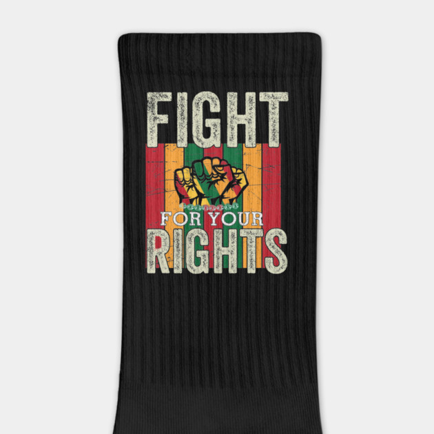 Fight for your rights, Black History, Black lives matter by UrbanLifeApparel