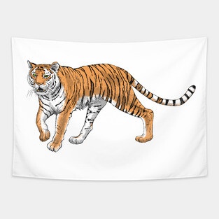 Tiger Tapestry