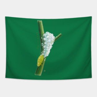 Spittling Spittlebug Spittling Spittle Tapestry