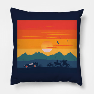 Back to the Wild West Pillow