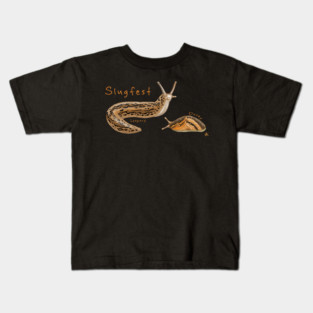 Slug Slug Slug SLUGFEST! Kids T-Shirt