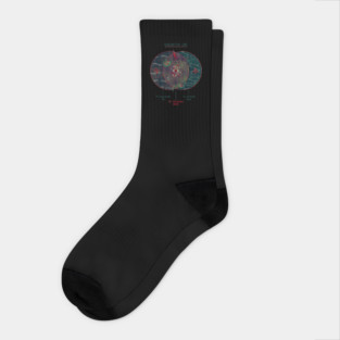Lovecraft Venn Diagram Socks