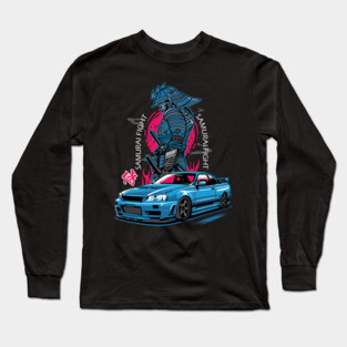 Nissan Skyline R34 Long Sleeve T-Shirt