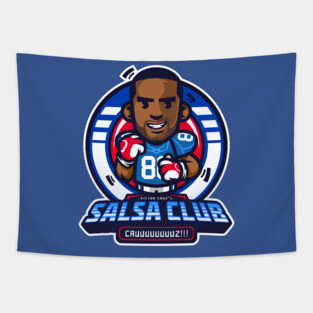 Victor Cruz Salsa Club Tapestry