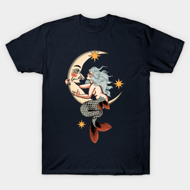 The Moon T-Shirt by ohjessica-o