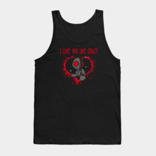 I Love You Like Crazy Voodoo Doll Cheeky Witch® Tank Top