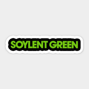Soylent Green 1973 Sticker