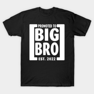 Promoted to Big Brother 2022 Big Bro Soon to be Big Brother T-Shirt