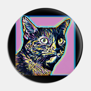 CriticCat Logo Pin