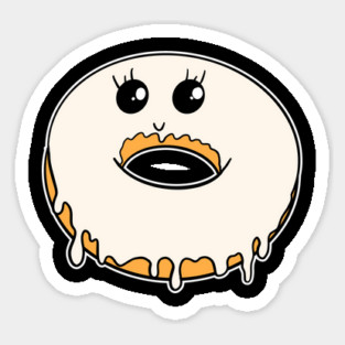 Glazed Donut Kawaii Dripping Glaze Magnet