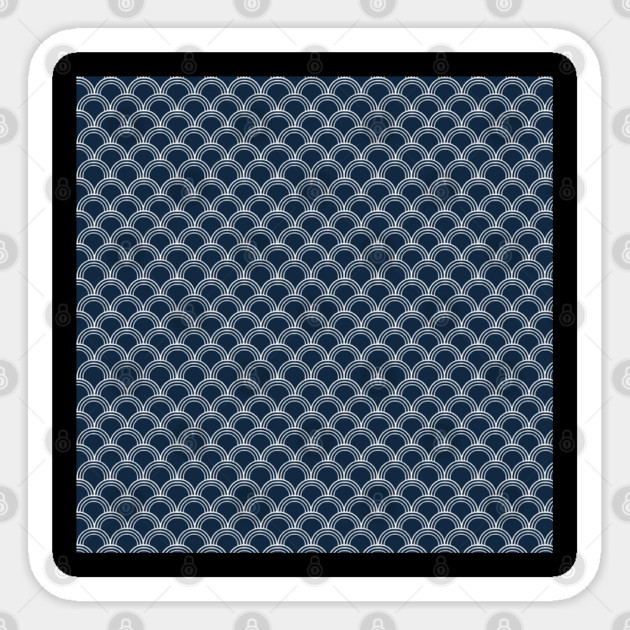 ARCS PATTERN Sticker by droidmonkey