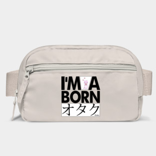 Anime Otaku Tee, I'm a born オタク Otaku Anime & Manga Cool Funs Bag