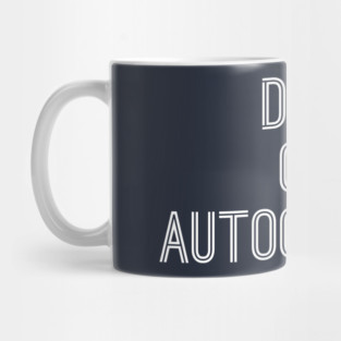 Duck Off Autocorrect Mug