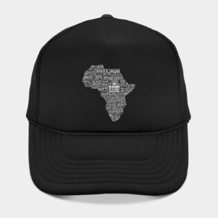 100 Reasons we celebrate black history, Africa, Black History, typography Hat