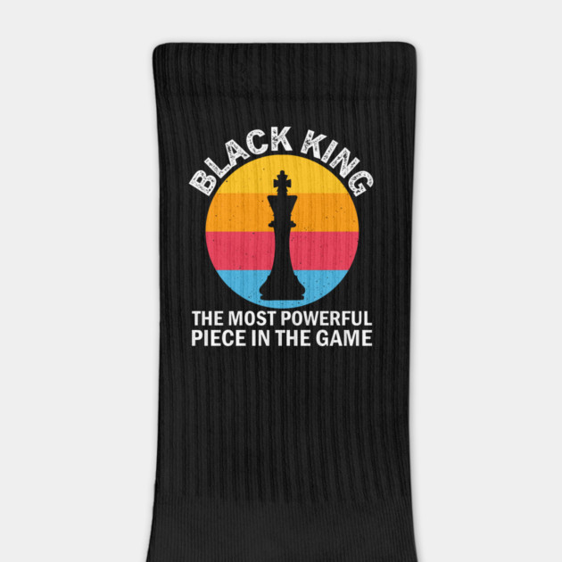 Black King, The most Powerful Piece in the Game, Black Man, Black History by UrbanLifeApparel