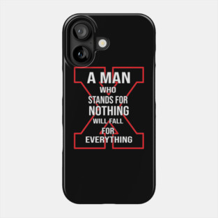 Stand for something, Black History, Civil Rights Phone Case