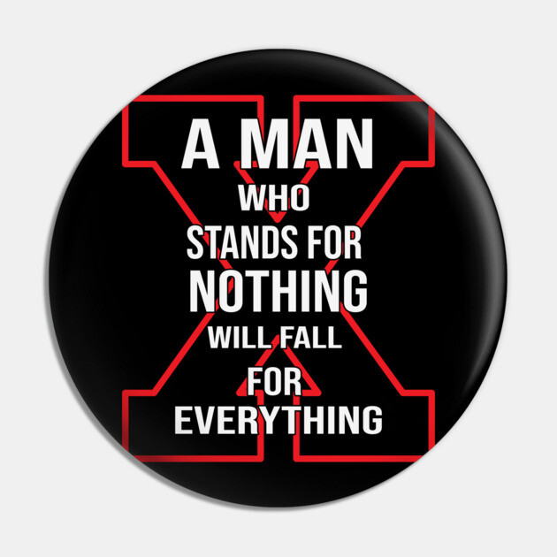 Stand for something, Black History, Civil Rights Pin by UrbanLifeApparel