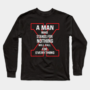Stand for something, Black History, Civil Rights Long Sleeve T-Shirt
