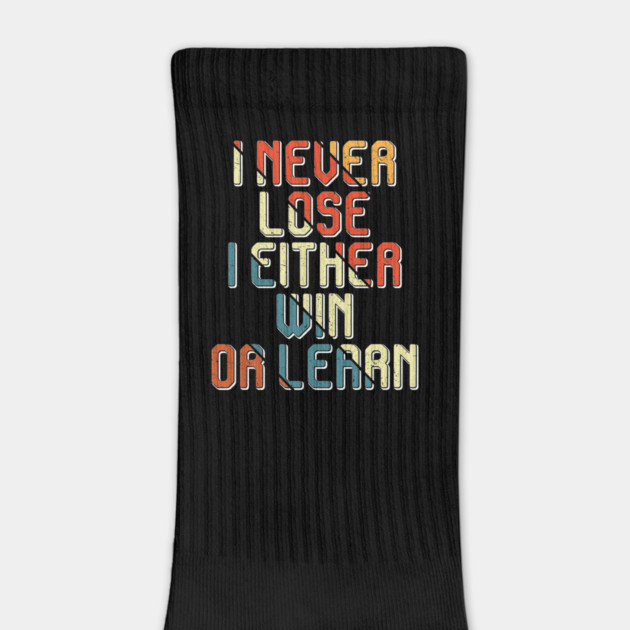 I never lose, Black history by UrbanLifeApparel