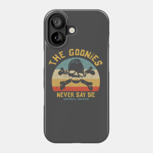 The Goonies Never Say Die Vintage Retro Phone Case