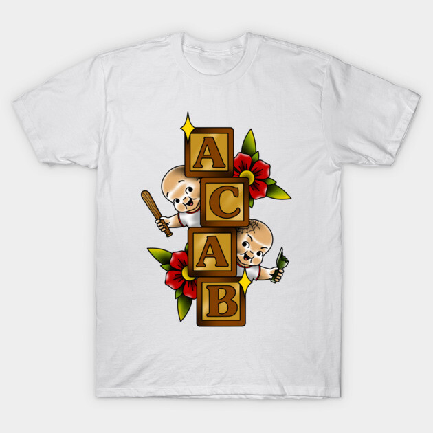 ACAB | Old school kewpie T-Shirt by Smurnov