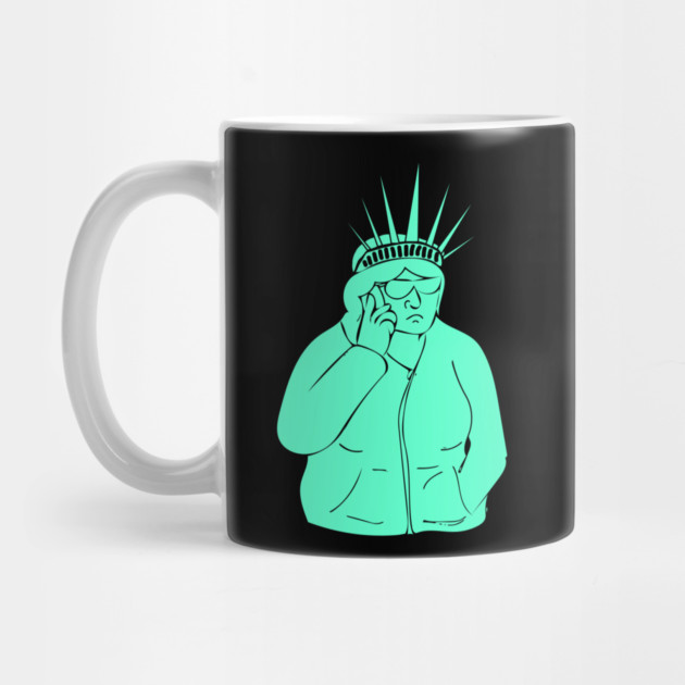 Statue of Lady Susan Liberty by belownormal