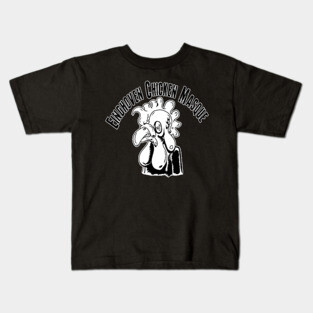 Eindhoven Chicken Masque- Butthole surfers Kids T-Shirt