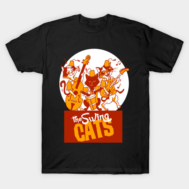 The Swing Cats T-Shirt by colonelcoconut