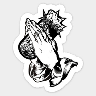 Prayer Burrito Sticker