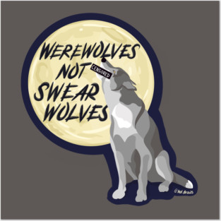 What We Do in the Shadows Werewolves Not Swearwolves Fan Art Posters and Art