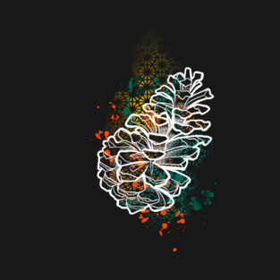 Pinecone watercolor T-Shirt