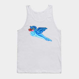 Flying Spring Bluebird Tank Top