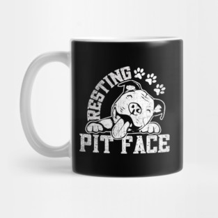 Pitbull Dog Lovers - Resting Pit Face Pit Bull Owner Mug